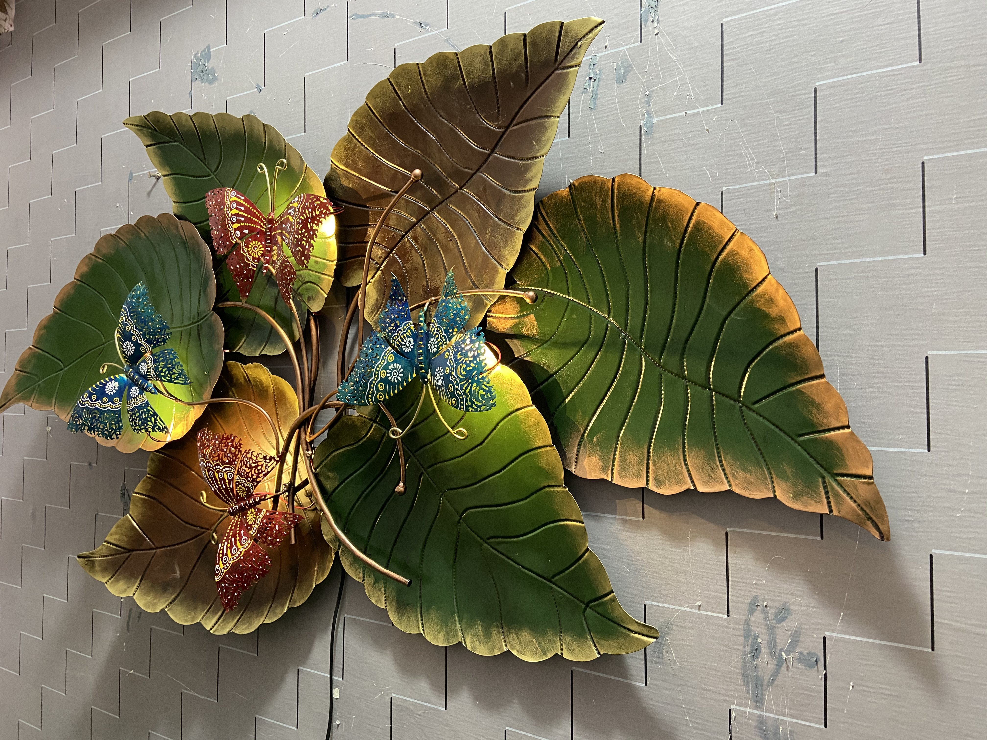 butterfly-leaves-metal-wall-art
