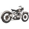 Rustic Motorcycle Metal Wall Decor